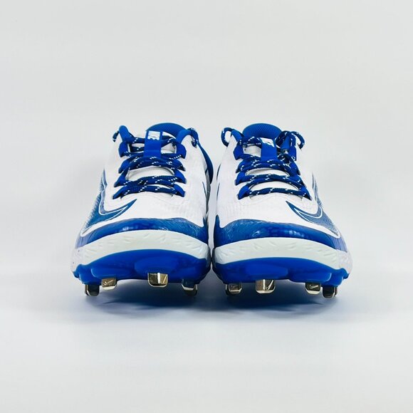 Nike Alpha Huarache Elite 4 Low \'White Royal Blue\' FD2745-108 Baseball size 13 main image 4
